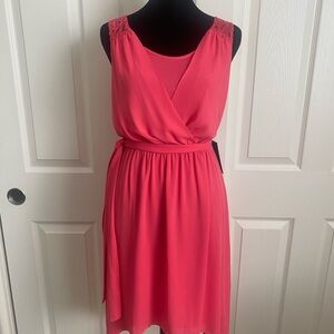 NWT Express Coral Dress XS